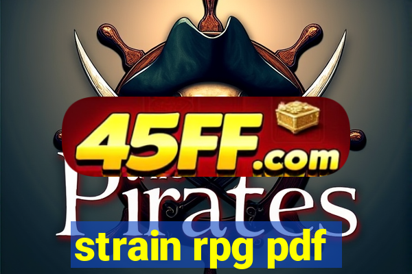 strain rpg pdf